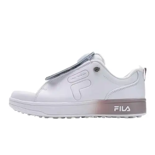 FILA Fila GF 1911 Trainer Comfortable and Fashionable Wear-Resistant Low-top Golf Shoes Women's White