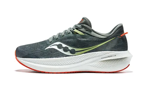 Saucony Triumph Victory 21 Mesh, Textile Rebound Low top Running Shoes Men's Dark Green