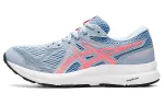 ASICS Gel Contend 7 Comfortable Abrasion Resistant Low top Running Shoes Women's Blue Pink