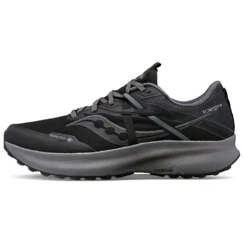 saucony Women's Ride 15 TR GORE-TEX 'Black Charcoal'