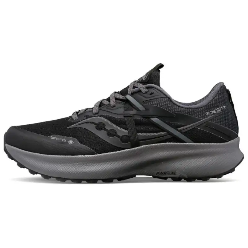 saucony Women's Ride 15 TR GORE-TEX 'Black Charcoal'