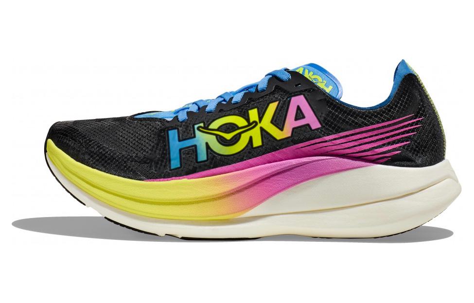 Кроссовки HOKA HOKA ONE ONE Rocket X (черно-розовые)
