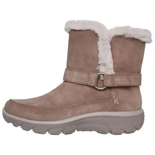 Skechers EASY GOING Ankle Boots Women's Dark Taupe Umber