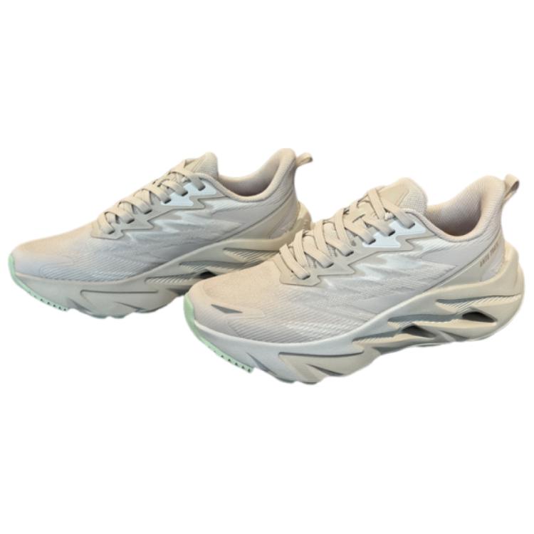 Anta Comfortable Cushioning, Wear Resistant Low top Running Shoes Women’s White Brown
