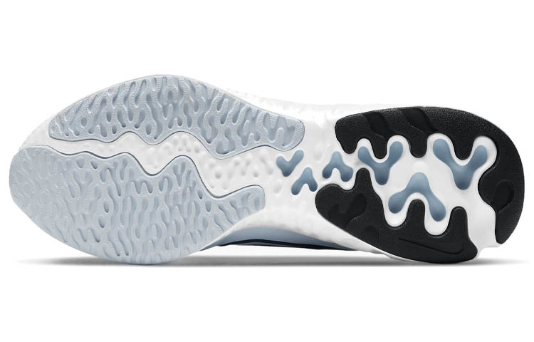 Женские кроссовки Nike Renew Run 2 (голубые) — 淡蓝/黑/白 — фото 6