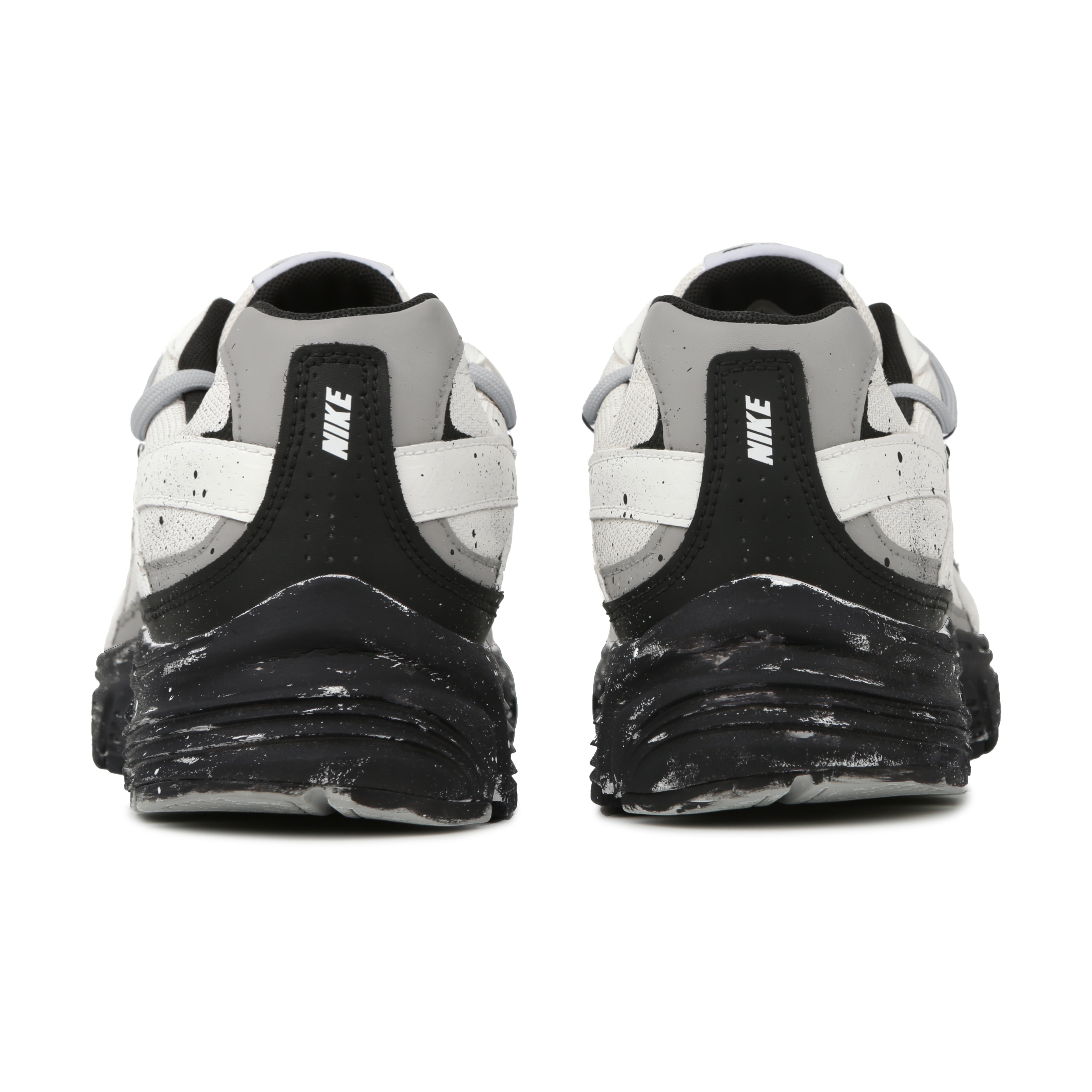 Nike Initiator Cushioning Breathable Low top Casual City Commuting Running Shoes Men’s Black White Gray