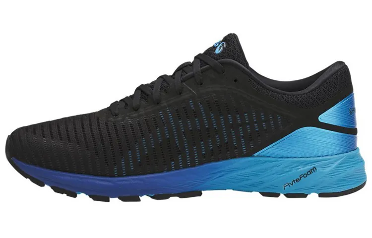 ASICS Dynaflyte 2 Abrasion Resistant Breathable Abrasion Resistant Breathable Low top Running Shoes Men's Black Blue