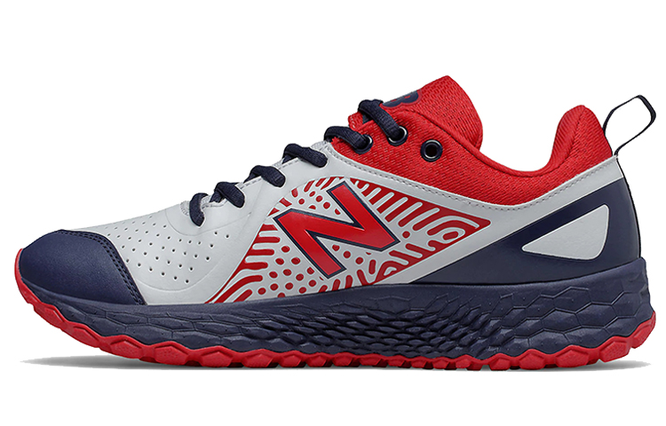 New Balance NB Fresh Foam Running Shoes Women's Low Top White/Red/Blue