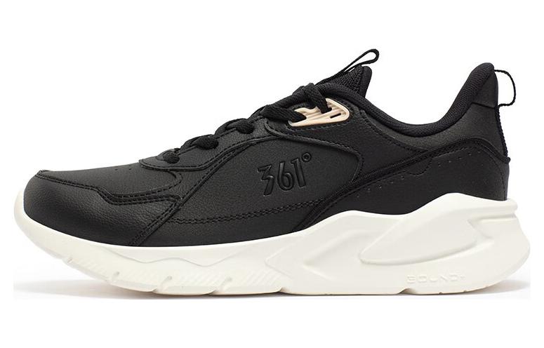 361° Comfortable Cushioning Lightweight Low top Running Shoes Women’s Black Pink