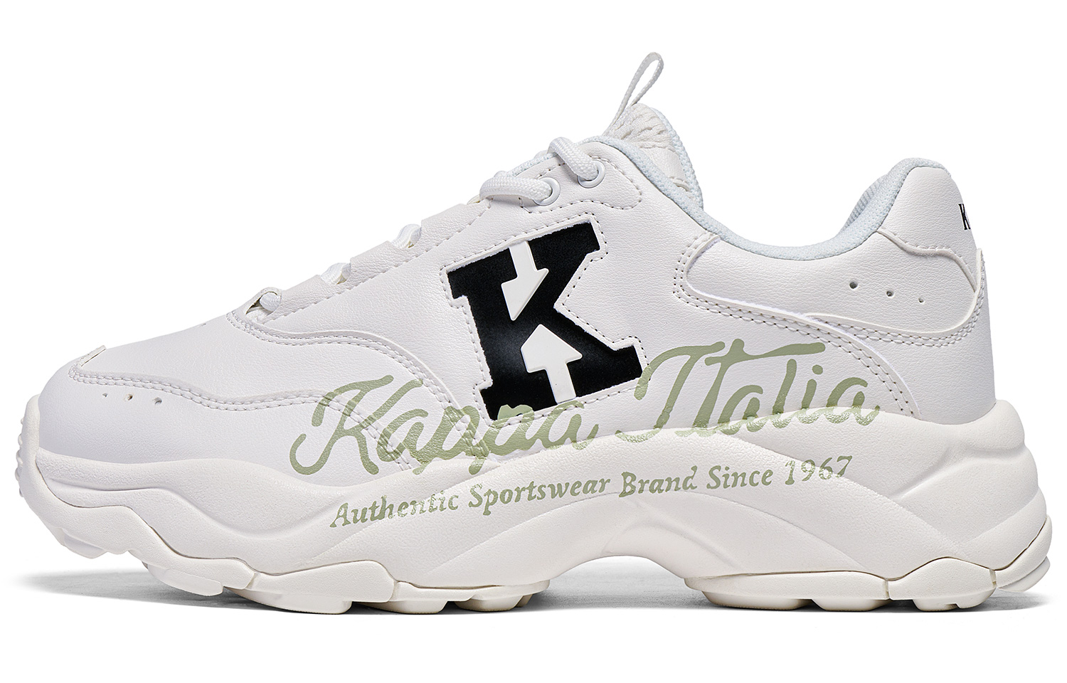Kappa Slip Resistant Abrasion Resistant Low top Running Shoes Women’s White