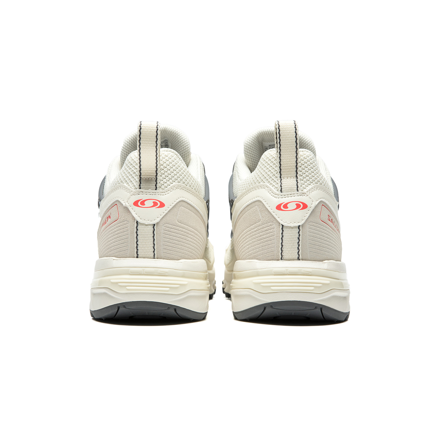 SALOMON ACS+ Fabric Cushioning Coverage Support Breathable Low top Running Shoes Unisex Vanilla