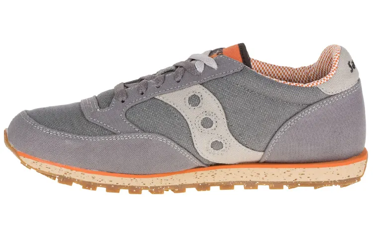 Saucony Jazz Low Vegan Charcoal Orange