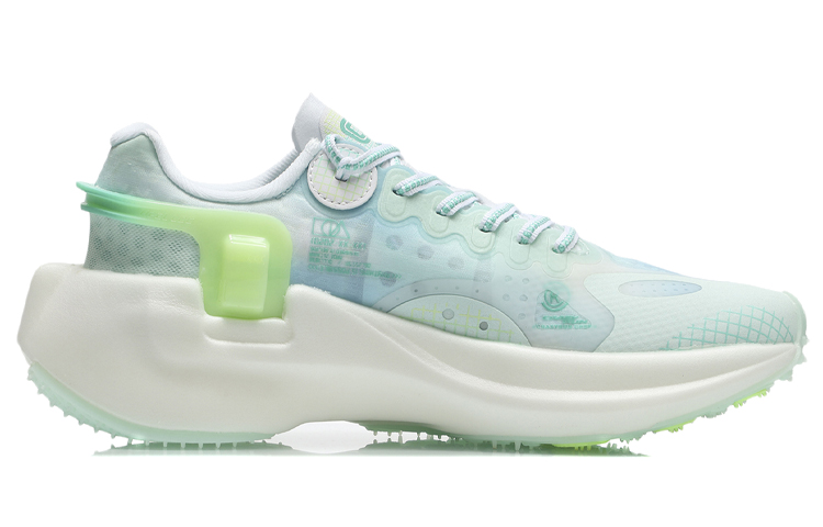 Li Ning Ranger Essential Sports Rebound Low top Running Shoes Women’s Blue Green