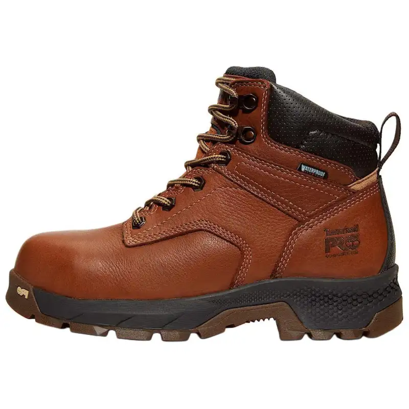 Timberland TiTan Waterproof Abrasion Resistant Waterproof And Wear resistant Short Outdoor Boots Women's Brown