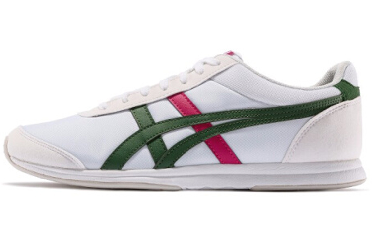 Мужские кроссовки Onitsuka Golden Spark (бело-зеленые)
