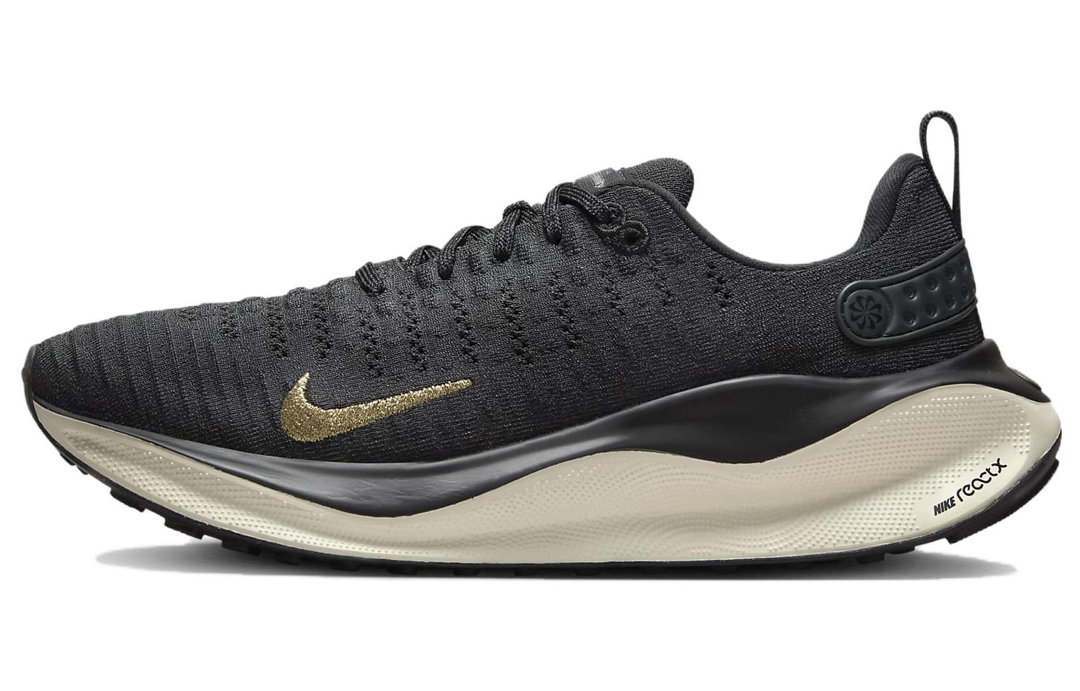 Nike ReactX Infinity Run 4 'Dark Smoke Grey Metallic Gold' Women's