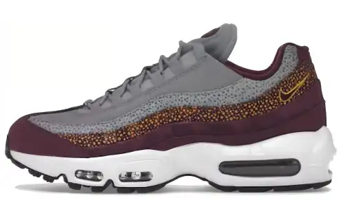 Nike Air Max 95 Premium 'Bordeaux Yellow' Women's