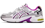 Asics Gel Kayano 5 Breathable Abrasion Resistant Low top Running Shoes Women's Gray Purple