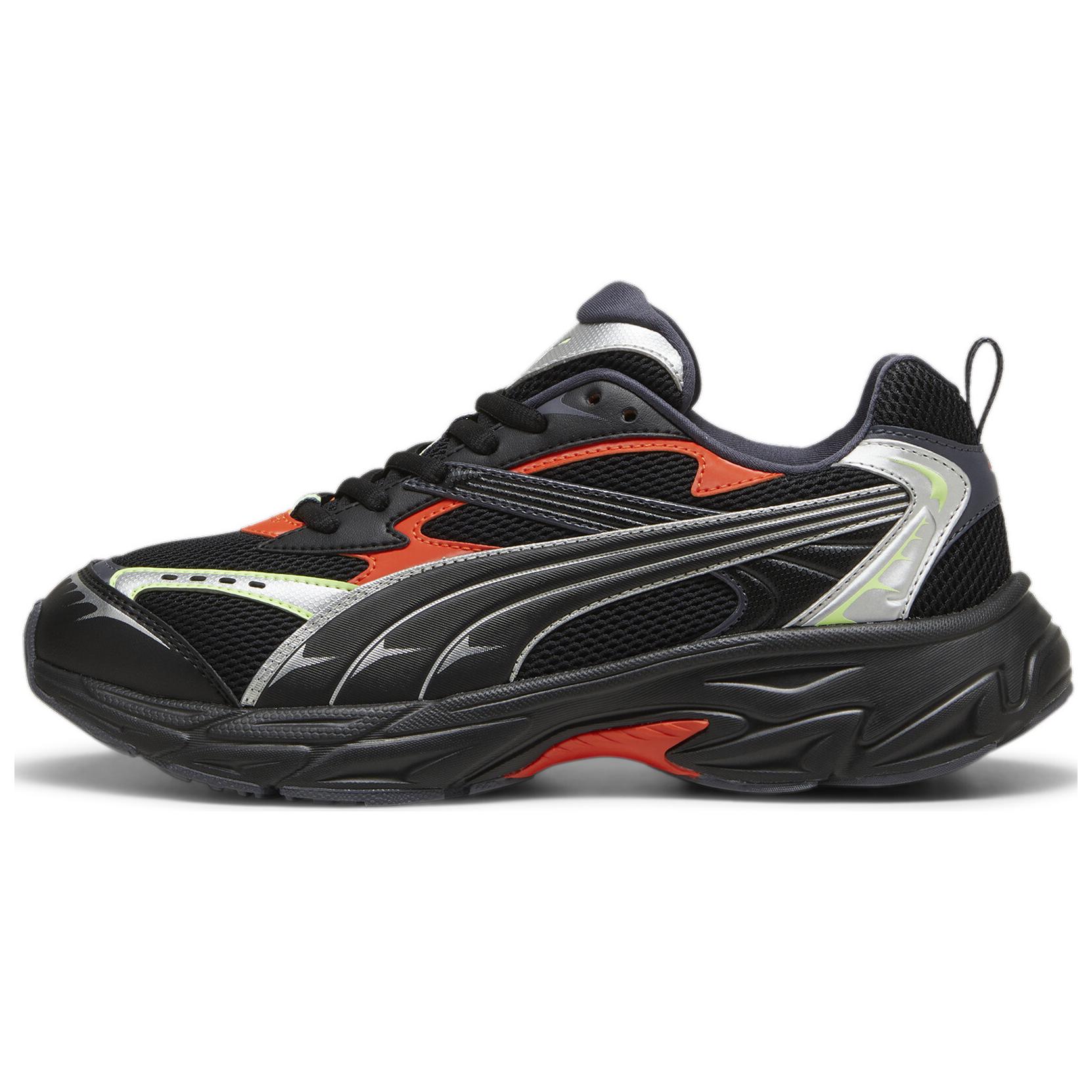 PUMA Morphic Slip Resistant Abrasion Resistant Low top Running Shoes Men's Black