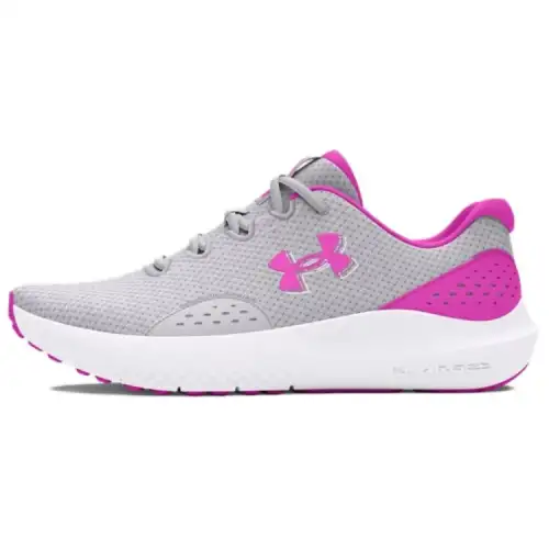 Under Armour Surge 4 Low top Casual Running Shoes Women's Gray Red