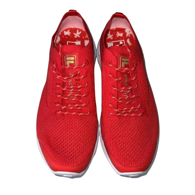 FILA Mind One Abrasion Resistant Low top Running Shoes Men’s Red