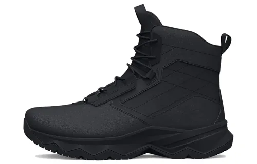 Under Armour Stellar G2 6 Inch Side Zip 'Black Pitch Grey'
