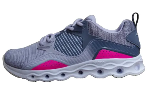 Anta Running Collection Slip Resistant Abrasion Resistant Running Shoes Women's Purple Gray White