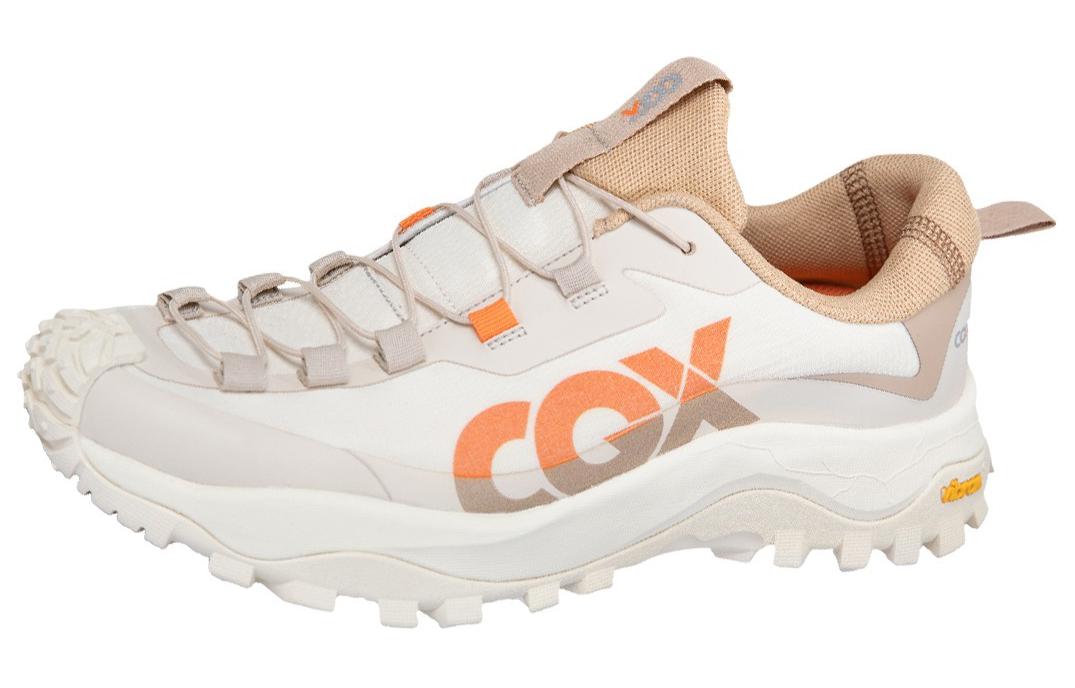 CGX Cushioning Abrasion Resistant Cushioning, Wear Resistant Low top Outdoor Shoes Women’s White Orange Brown