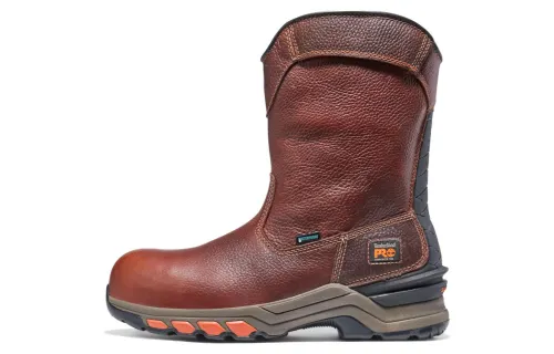 Timberland Abrasion Resistant Crew Outdoor Boots Men's Red Brown