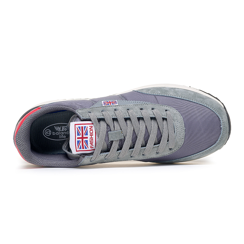 TREEPERI Running Shoes Unisex Low Top Gray