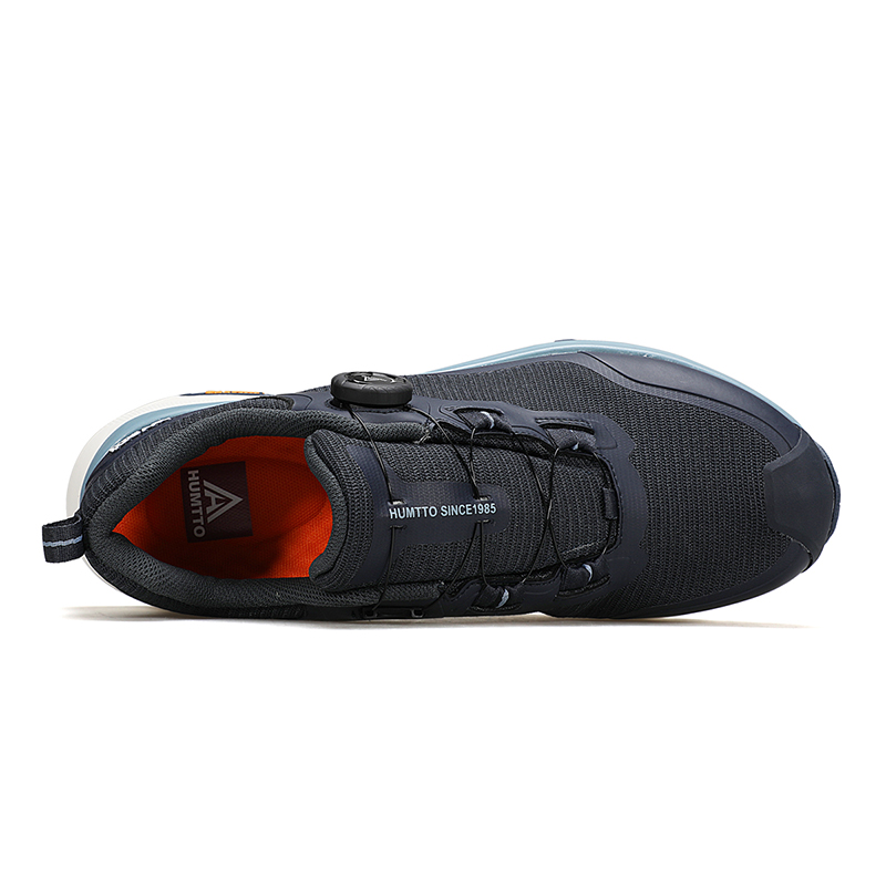 HUMTTO Cushioning Slip Resistant Rebound Cushioning Slip Resistant Rebound Low top Outdoor Shoes Men’s Dark Blue