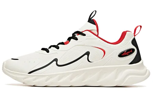 Anta Casual Textile, Synthetic Leather Cushioning Slip Resistant Abrasion Resistant Breathable Low top Running Shoes