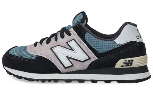 New Balance 574 Black/Pink/Blue