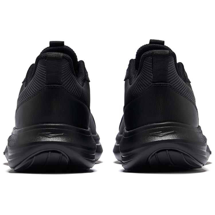 Erke Cushioning Rebound Low top Running Shoes Men’s Jet Black