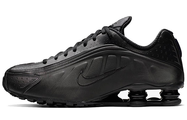 Мужские кроссовки Nike Shox R4 (черные)