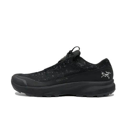 Arc'teryx Aerios FL Cushioning Abrasion Resistant Cushioning, Wear Resistant Low top Running Shoes Men's Black