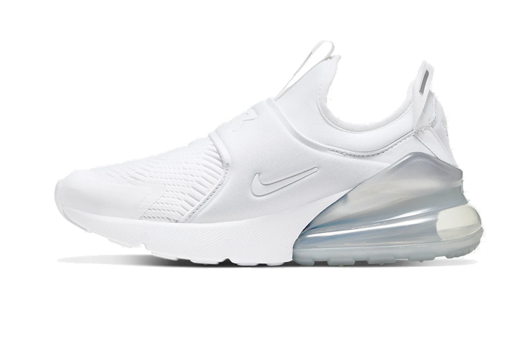 Nike Air Max 270 Extreme 'White Metallic Silver' Gs