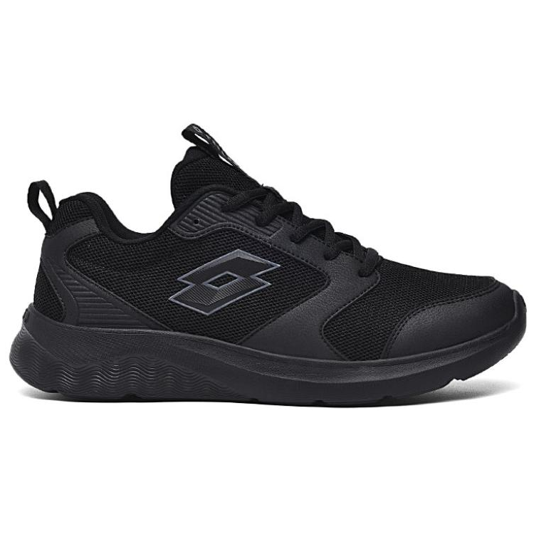 LOTTO Cushioning Slip Resistant Breathable Cushioning Slip Resistant Breathable Low top Running Shoes Unisex Black