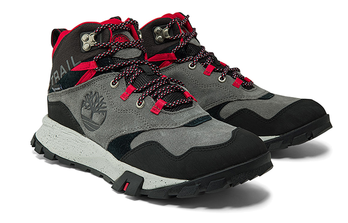 Timberland Garrison Trail ‘Dark Gray Black Red’