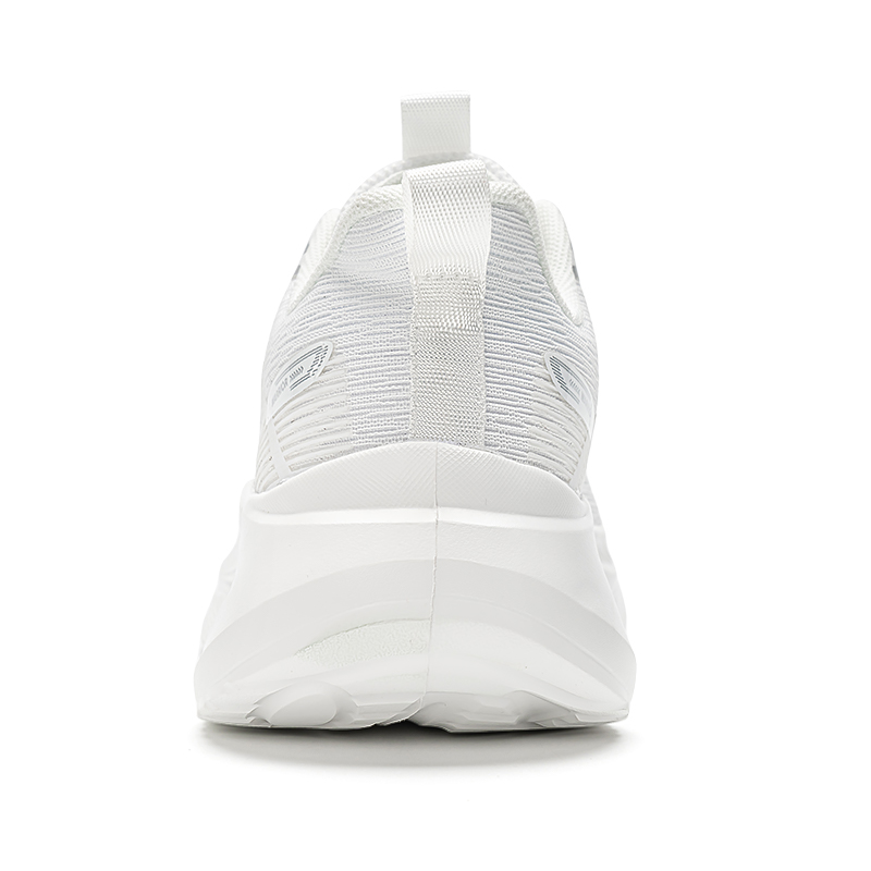 Warrior Cushioning Slip Resistant Abrasion Resistant Low top Casual Running Shoes Women’s White Gray