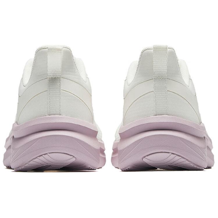 Anta Light Cloud Breathable Lightweight Breathable And Lightweight Low top Casual Running Shoes Women’s White Purple