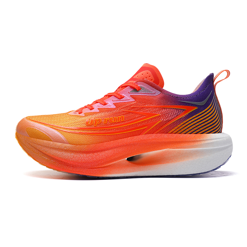 Up Run Running Shoes Unisex Total Crimson Glow