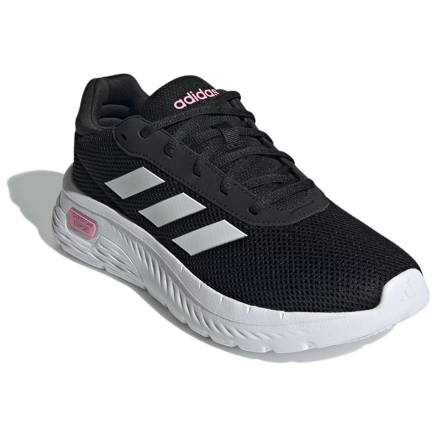 Adidas CLOUDFOAM COMFY Slip Resistant Abrasion Resistant Low top Casual Running Shoes Women’s Black