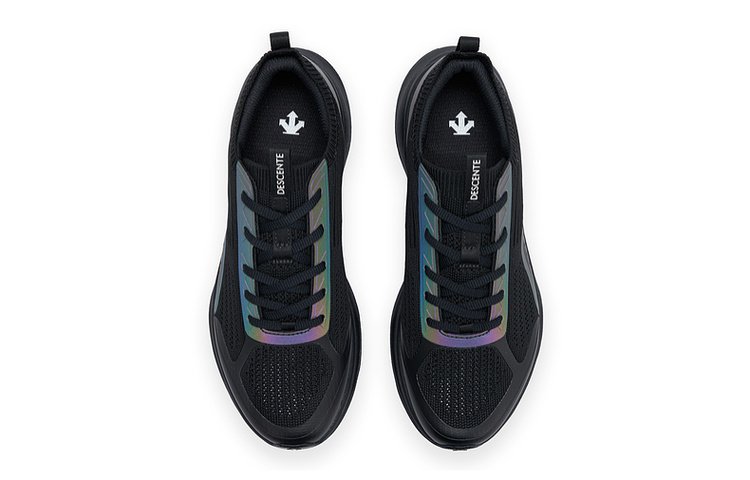 DESCENTE RUNNING Cushioning Breathable Low top Running Shoes Women’s Black