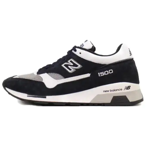 New Balance NB 1500 Fabric Cushioning, Wear Resistant Low top Running Shoes Unisex Black White Gray