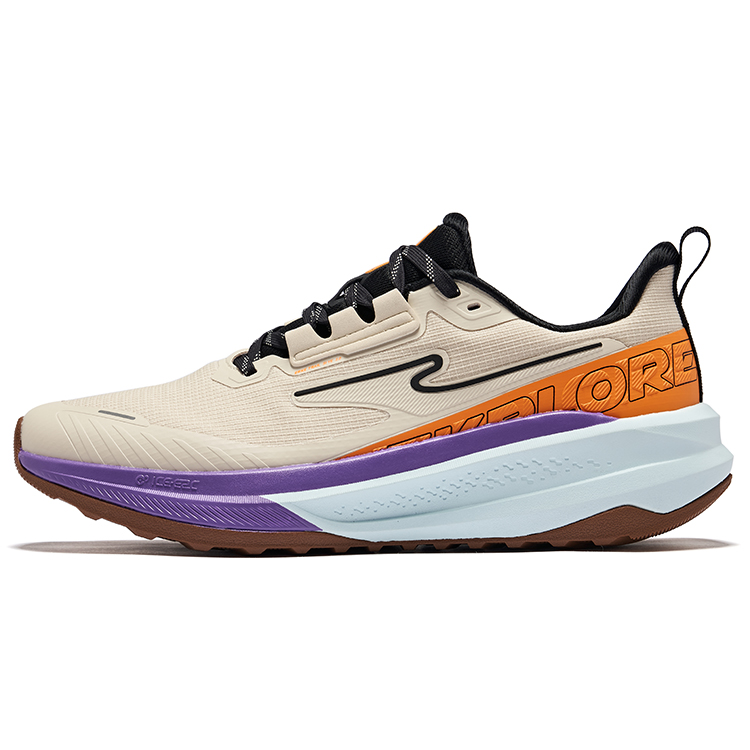 Erke Wildness Cushioning Slip Resistant Waterproof Lightweight Low top Running Shoes Men’s Warm Linen In Black