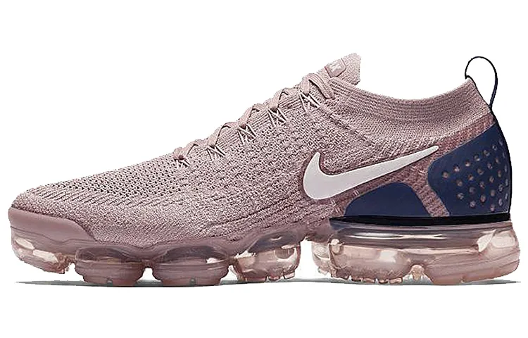 Nike VaporMax Flyknit 2 Low top Casual Running Shoes Men's Purple Blue