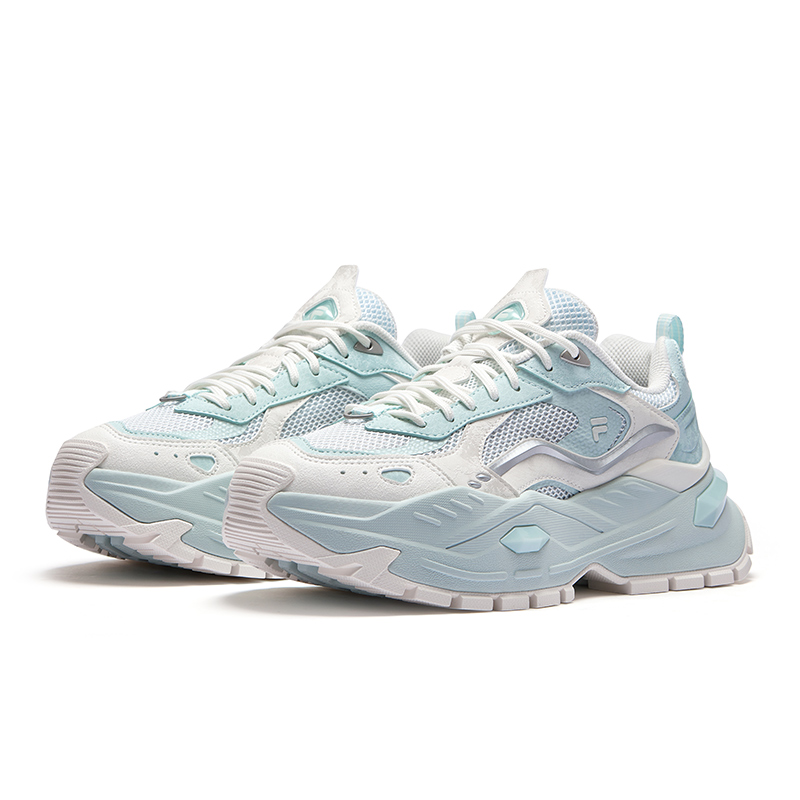 FILA FUSION BIANCO IV Candy Shoes 4 Low top Running Shoes Women’s Blue White