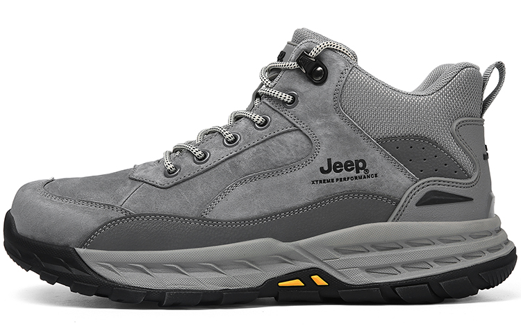 Jeep Mid top Outdoor Shoes Men’s Gray