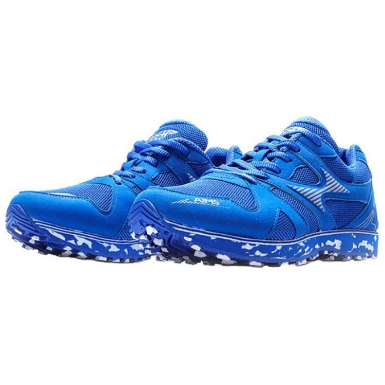 HEALTH Cushioning, Wear Resistant Low top Running Shoes Unisex Blue White